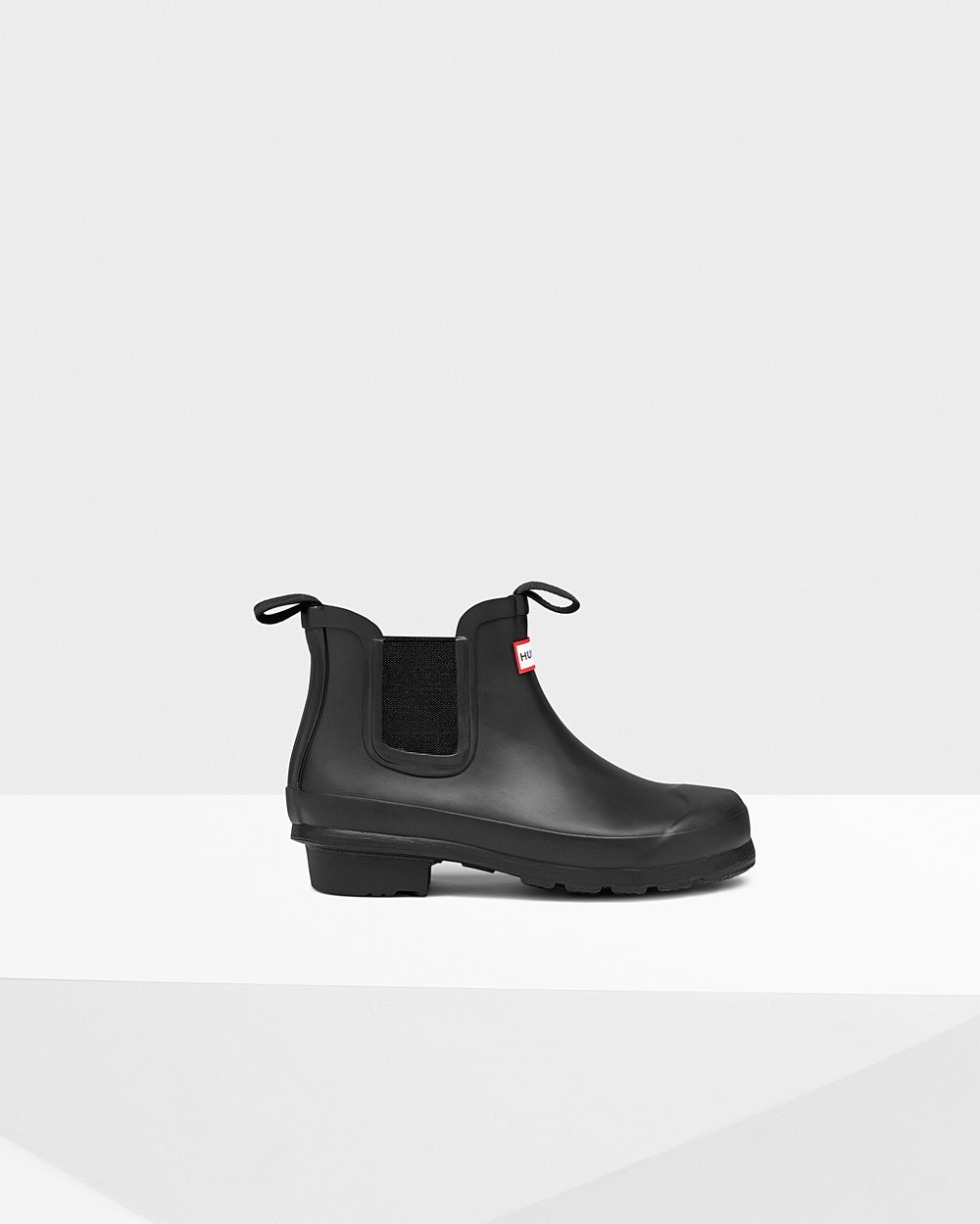 Kids Hunter Chelsea Boots Black - Original Big - 0851972-BX